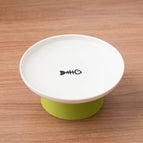 Green / Fish bone high leg plate