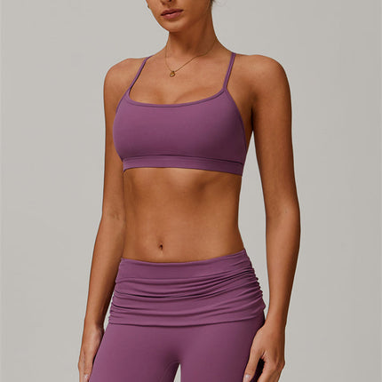 The Juno Star Sports Bra Flared Leggings 2-Piece Set