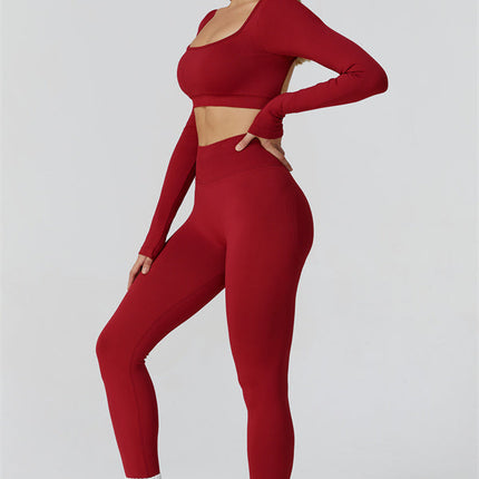 The Reign Long Sleeve Crop Top