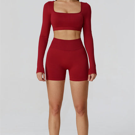 The Reign Long Sleeve Crop Top