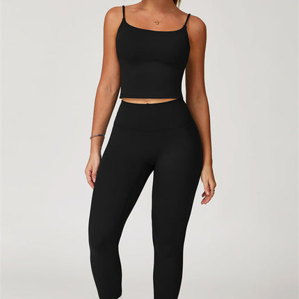 The Agile Crop Top Leggings 2-Piece Set