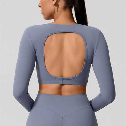 The Nestle Long Sleeve Crop Top