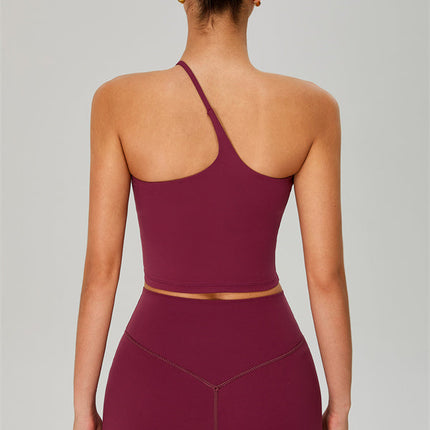 The Jewel One-Shoulder Crop Top