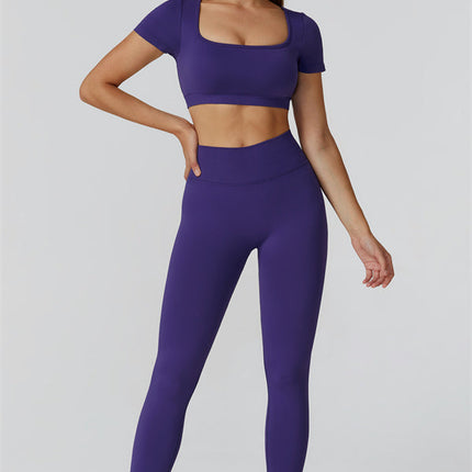 The Reign Crop Top Leggings 2-Piece Set