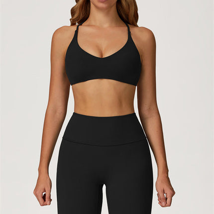 The Lily Sports Bra Flared Leggings 2-Piece Set