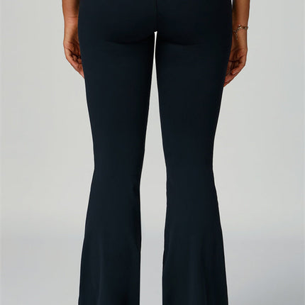 The Skyline Tie Top Flared Leggings 2-Piece Set