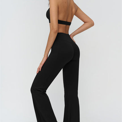 The BoldFit Sports Bra Flared Leggings 2-Piece Set