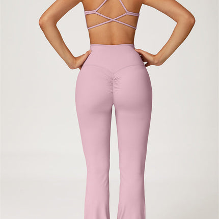 The Lily Sports Bra Flared Leggings 2-Piece Set