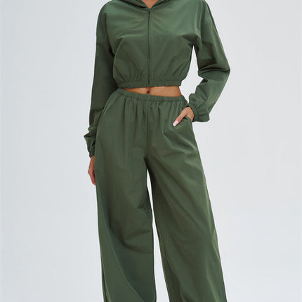 The Svelte UV protection Crop Hoodie