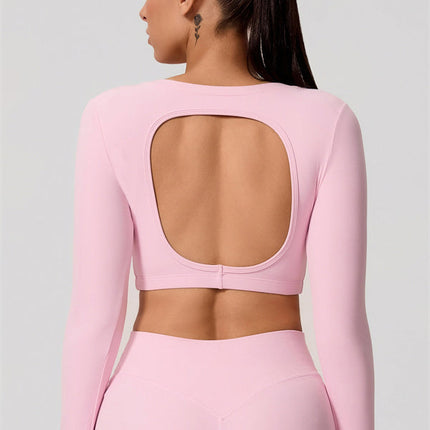 The Nestle Long Sleeve Crop Top
