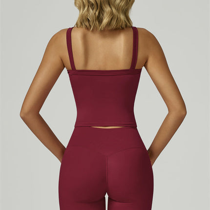The Flourish Crop Tank Leggings 2-Piece Set