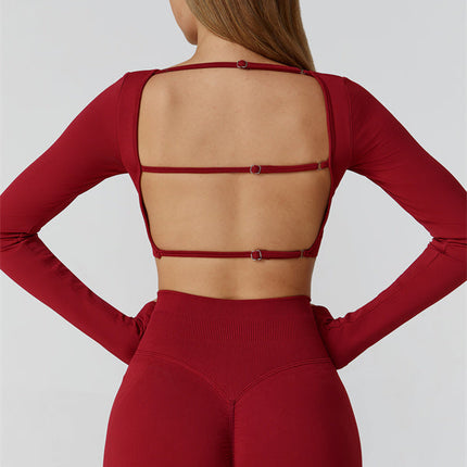 The Reign Long Sleeve Crop Top