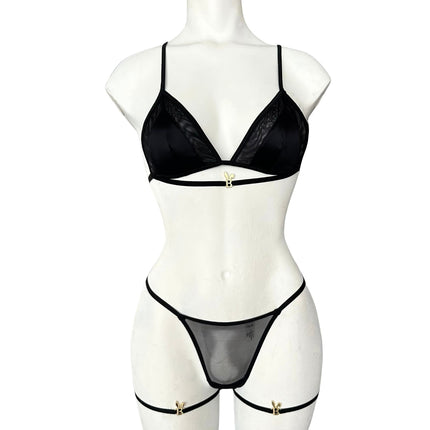 LINGERIE SET IN BLACK