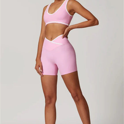 The Stamina Sports Bra Shorts 2-Piece Set