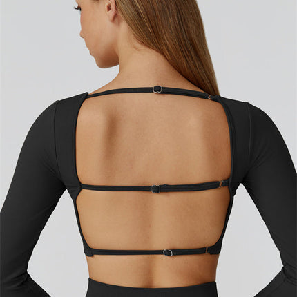 The Reign Long Sleeve Crop Top Leggings 2-Piece Set