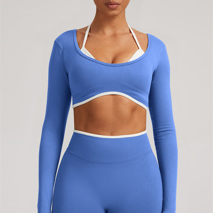 The Elevate New Long Sleeve Crop top