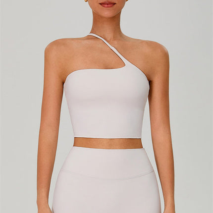The Jewel One-Shoulder Crop Top Shorts 2-Piece Set