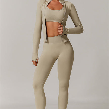 The Nova Luxe Jacket Leggings 2-Piece Set