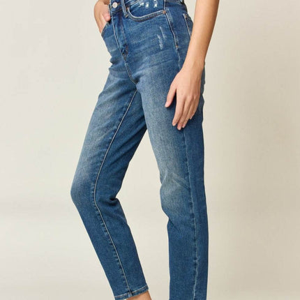 Judy Blue Full Size Tummy Control High Waist Slim Women Jeans