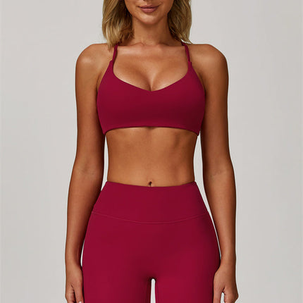 The Refresh Jacket Sports Bra Flared Leggings 3-Piece Set