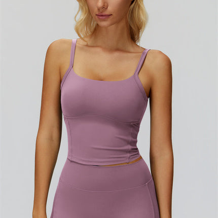 The Fyra Crop Tank Shorts 2-Piece Set