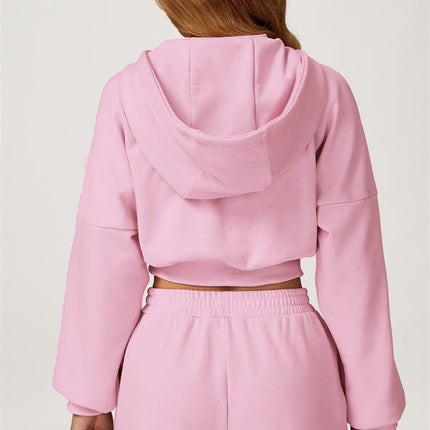 The Axis Crop Hoodie