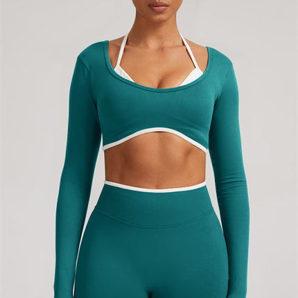 The Elevate Long Sleeve Crop top