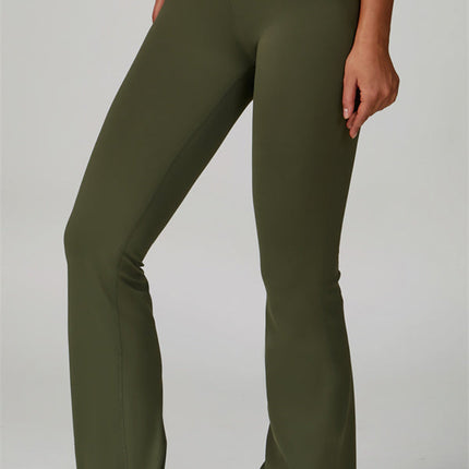The Bold Halter Sports Bra Flared Leggings 2-Piece Set