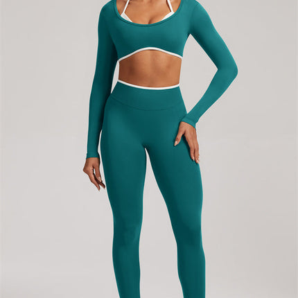 The Elevate Long Sleeve Crop top