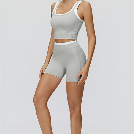 The Canyon Crop Tank Shorts 2-Piece Set