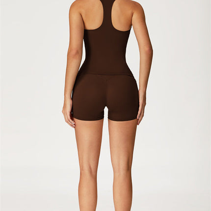 The Glacier Crop Tank Shorts 2-Piece Set