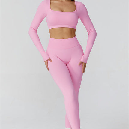 The Reign Long Sleeve Crop Top