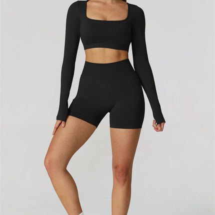 The Reign Long Sleeve Crop Top