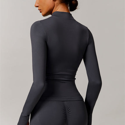 The Nova Luxe Jacket Sports Bra Shorts 3-Piece Set