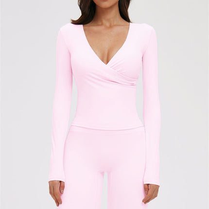 The Twirl Long Sleeve Capri Leggings 2-Piece Set