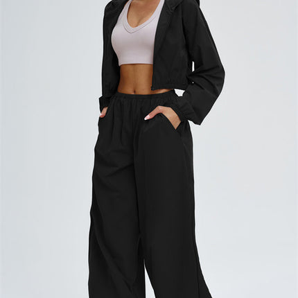The Svelte UV protection Crop Hoodie