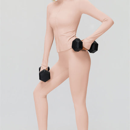 The FemmeFit Zip Jacket Leggings 2-Piece Set