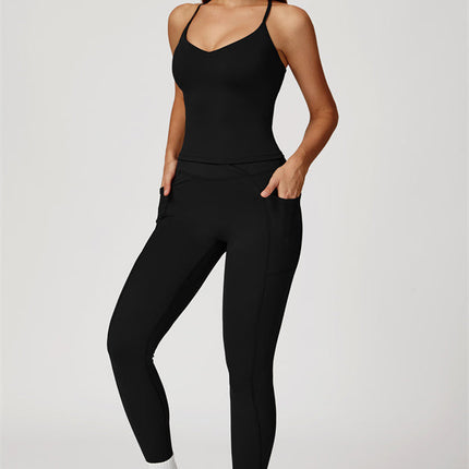 The Propel Crop Top Leggings 2-Piece Set