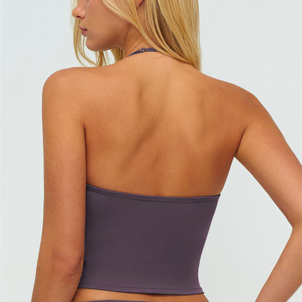 The Twirl Halter Tank Top