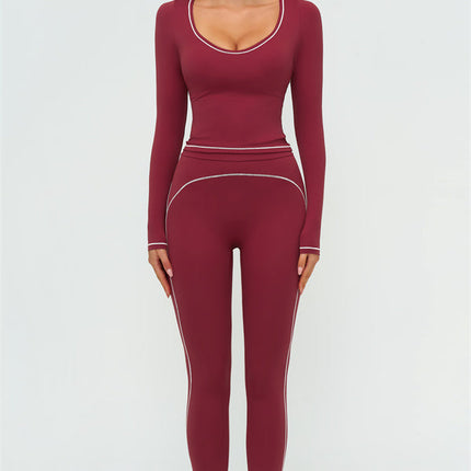 The Amara Long Sleeve T-shirt Leggings 2-Piece Set