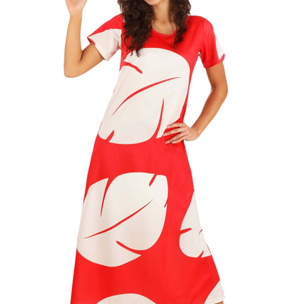 Lilo and Stitch Costume - Women's Deluxe Disney Lilo Dress with Hair Clip