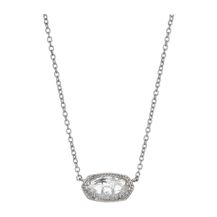 Kendra Scott Elisa Pendant Necklace - 14k Gold Plated Delicate Fashion Jewelry for Women
