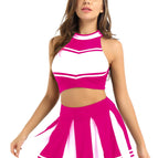 Large / Hotpink,white