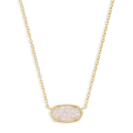 Kendra Scott Elisa Pendant Necklace - 14k Gold Plated Delicate Fashion Jewelry for Women