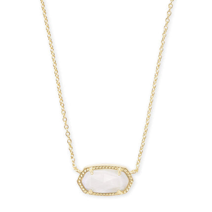 Kendra Scott Elisa Pendant Necklace - 14k Gold Plated Delicate Fashion Jewelry for Women