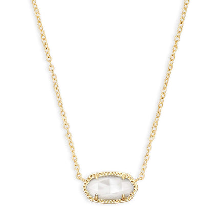 Kendra Scott Elisa Pendant Necklace - 14k Gold Plated Delicate Fashion Jewelry for Women