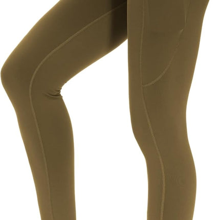 Women's High Waisted Yoga Leggings with Pockets - Thick Tummy Control Workout Pants