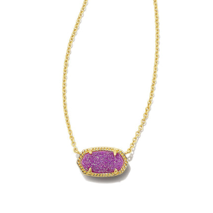 Kendra Scott Elisa Pendant Necklace - 14k Gold Plated Delicate Fashion Jewelry for Women