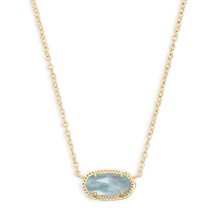Kendra Scott Elisa Pendant Necklace - 14k Gold Plated Delicate Fashion Jewelry for Women
