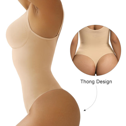 Women's Shapewear Bodysuit Tummy Control Seamless Body Shaper
